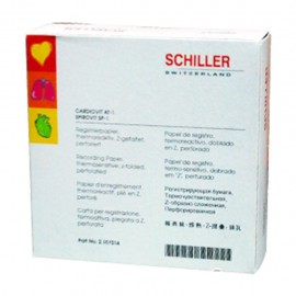 Papel Graficado para ECG Schiller en Z (hojas) - Envío Gratuito
