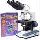 MICROSCOPIO BINOCULAR COMPUESTO 40X - 2000X  LIBRO DEL MICROSCOPIO - AMSCOPE - Envío Gratuito