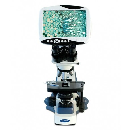 Microscopio biológico con pantalla LCD. Modelo VE-653 - Envío Gratuito