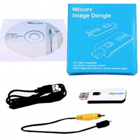 SOFTWARE MDSCOPE PARA VIDEO OTOSCOPIO COMPATIBLE CON MAC/PC INCLUYE USB, CD DE INSTALACION Y CABLES - Envío Gratuito