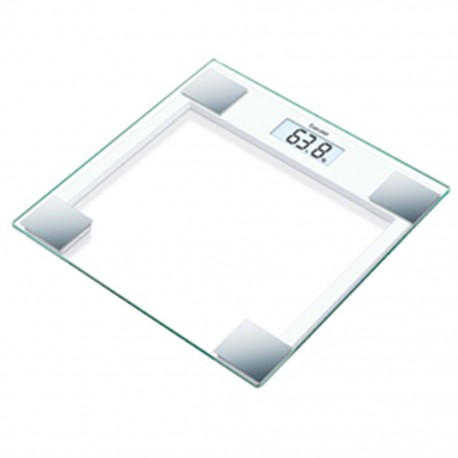 Báscula Digital Beurer con Pantalla LCD Superficie de Cristal Capacidad 150 Kg - Envío Gratuito