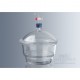 DESECADOR 100mm, BOROSILICATO CON LLAVE CON TAPA - Envío Gratuito